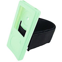 Microsoft 4GB Zune Green Silicone Skin Case