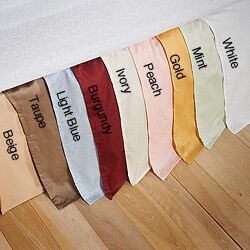 Egyptian Cotton Solid Bedskirt