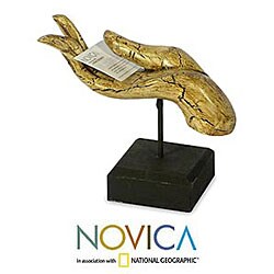 Wood 'Buddha's Gift' Statuette (Thailand)