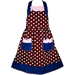 AnnLoren Girl's Boutique Polka Dot Halter Sundress