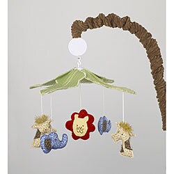 Cotton Tale Animal Tracks Musical Mobile