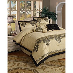 Fontaine 7-piece Gold Comforter Set