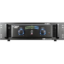 PylePro PT1601X 2200-watt Professional DJ Power Amplifier