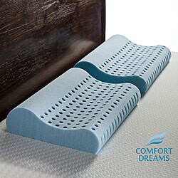 Comfort Dreams Cool Sleep Memory Foam Contour Pillows (Set of 2)