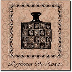 Miguel Paredes 'Perfumes de Rosas' Gallery-wrapped Art