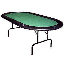 Fold-away 6-player Texas Hold 'Em Poker Table