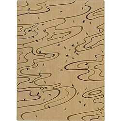 Modern Living Beige Rug (7'9 x 10'10)