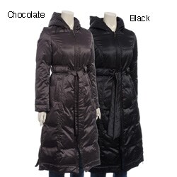 Via Spiga Women's Maxi-length Hooded Down Jacket