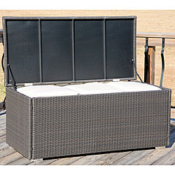 All-weather Wicker Storage Trunk