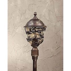 Bella Rose Outdoor 3-light Post Mount