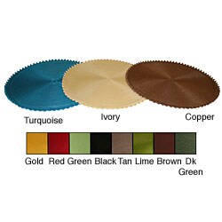 Metro Straw Placemats (Set of 12)