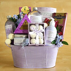 Lusciously Lavender Spa Care/ Snack Gift Set