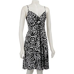 FINAL SALE London Times Women's Sleeveless Babydoll Dress