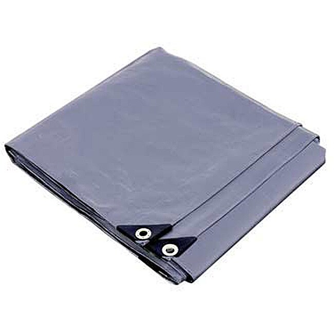 Heavy-duty Silver UV-protected Tarp ( 58.6 x 48.8 feet)