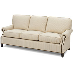 Zipper-stripe Eco-Friendly Biscuit Sofa