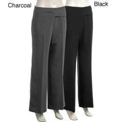 Sharagano Women's Extended Tab Waistband Pants