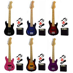 Kid's 31-inch Electric Guitar with Amp