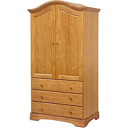 DaVinci Anastasia Armoire in Oak