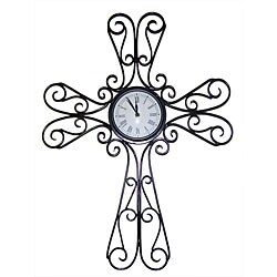 Handcrafted Outburst Scroll Clock (India)