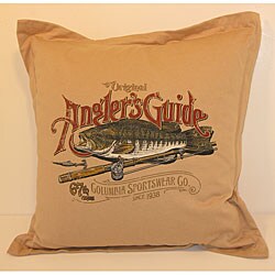 Columbia Angler's Guide Decorative Pillow