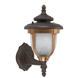 DeNovo Corona Copper Trim Outdoor Coach Light
