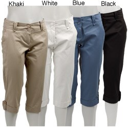 D.W. Sport Women's Stretch Twill Capris