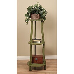 Mahogany Wood 3-tier Plant Stand (Indonesia)