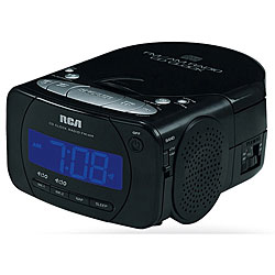 RCA RP5600 CD AM/ FM Clock Radio (Refurbished)