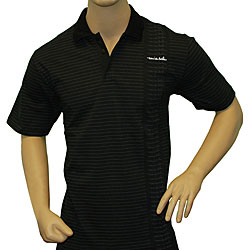 Travis Mathew Black Sash Hit Polo Golf Shirt