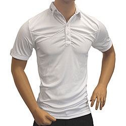 Travis Mathew Men's White Western Peak Golf Shirt