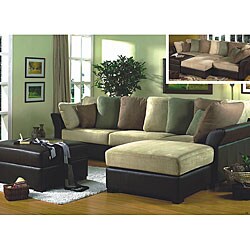 Brittany 4-piece Sofa/ Chaise/ Ottoman Set
