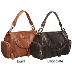 Trace of Kale 'Sasha' Leather Satchel Bag