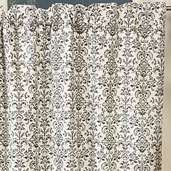 Velvet Print Window Panels (India)