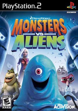 PSP - Monsters vs. Aliens