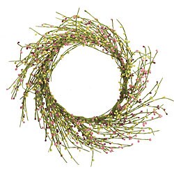 Multicolor Iced Mini Berry Wreath 