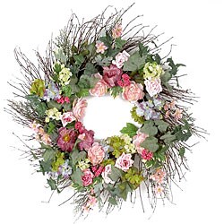 Large Victorian Rose Wreath