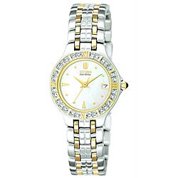 Citizen Lucca Women's Two-tone Steel Diamond Watch