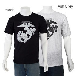 Los Angeles Pop Art Men's US Marine Emblem T-shirt