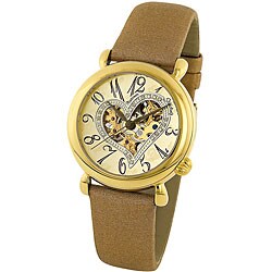 Stuhrling Original Aphrodite Women's Diamond Skeleton Watch