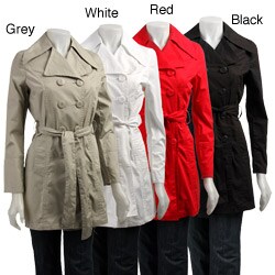 Last Kiss Women's Double-breasted Trench Coat