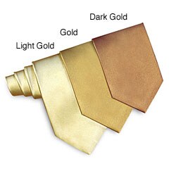 O.H.H.A. Gold Woven Silk Tie