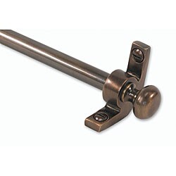 Solid Lacquered Antique Brass Stair Rods (Set of 13)