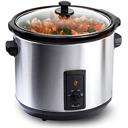 Stainless Steel 5.5-quart Slow Cooker