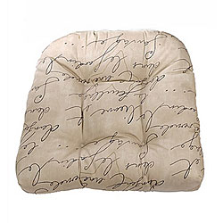 Script Indoor Wicker Chair Cushion
