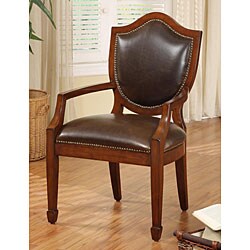 Crest Pull-up Bi-cast Leather Chair