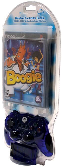 PS2 - Wireless Controller and Boogie Game
