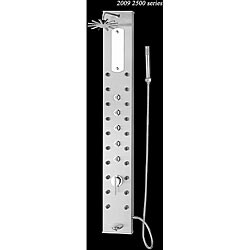 Koen Star Stainless Steel 20-jet Massage Shower Panel
