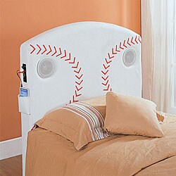 Upholstered MP3 Baseball Headboard