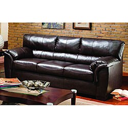 Simmons London Walnut Sofa