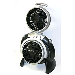 High-velocity Dual-action 10-inch Adjustable Fan